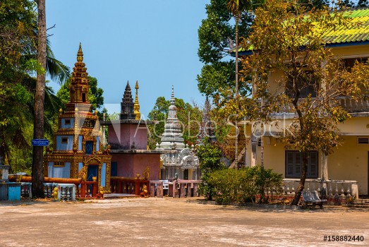 Picture of Grounds of a Cambodian Temple